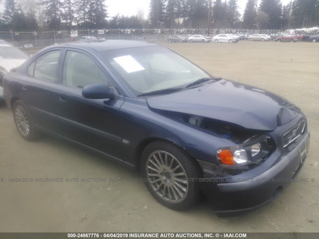 YV1RS58D832242723 - 2003 VOLVO S60 2.4T BLUE photo 1