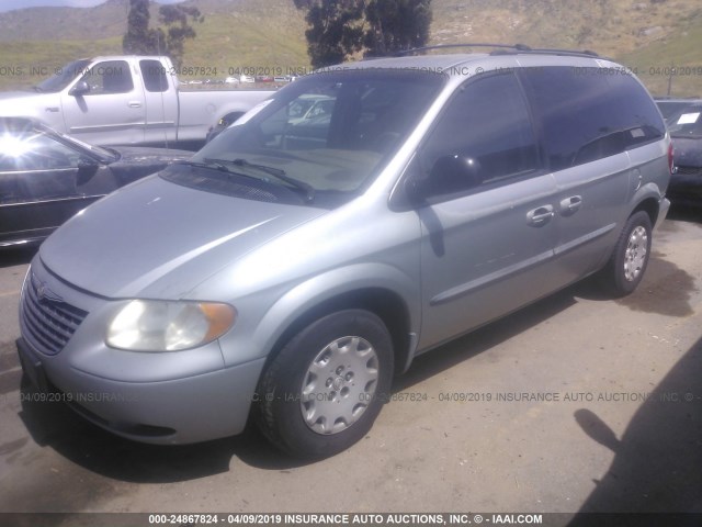 1C4GJ45383B114178 - 2003 CHRYSLER VOYAGER LX SILVER photo 2