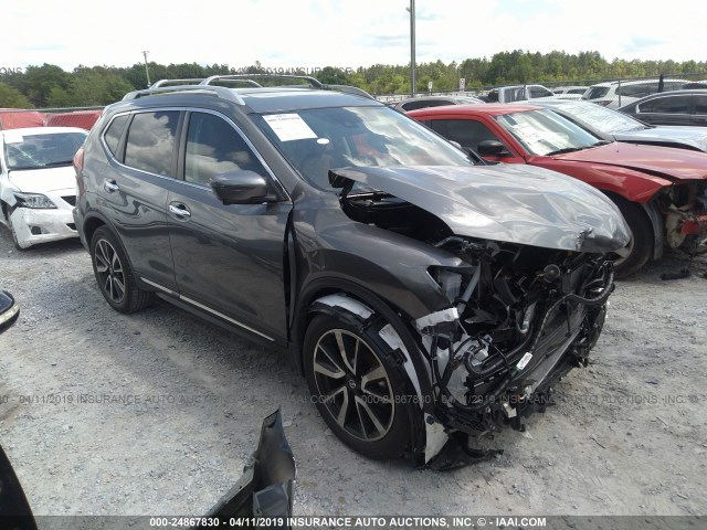 5N1AT2MT1KC707049 - 2019 NISSAN ROGUE S/SL/SV GRAY photo 1