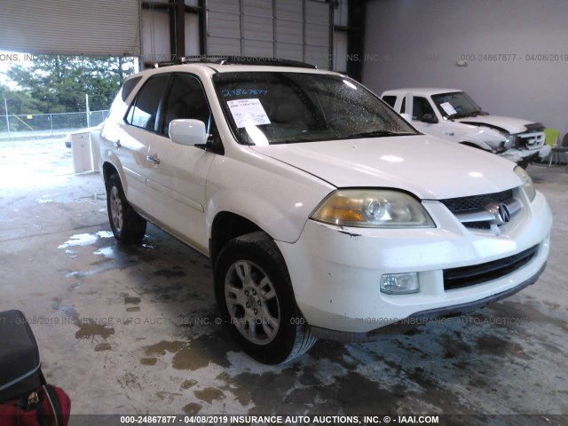 2HNYD18614H523996 - 2004 ACURA MDX TOURING WHITE photo 1