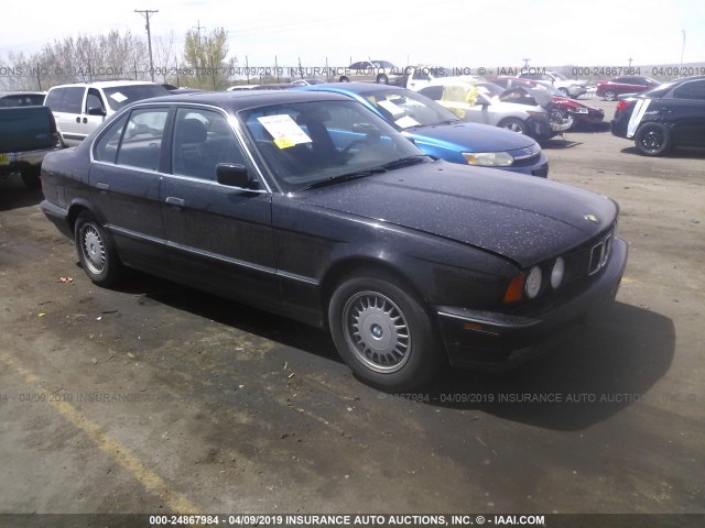 WBAHD6324RBJ95820 - 1994 BMW 525 I AUTOMATIC BLACK photo 1