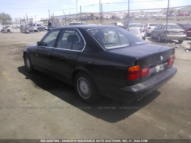 WBAHD6324RBJ95820 - 1994 BMW 525 I AUTOMATIC BLACK photo 3