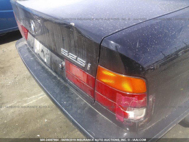 WBAHD6324RBJ95820 - 1994 BMW 525 I AUTOMATIC BLACK photo 6