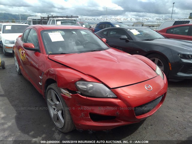 JM1FE173140114497 - 2004 MAZDA RX8 RED photo 1