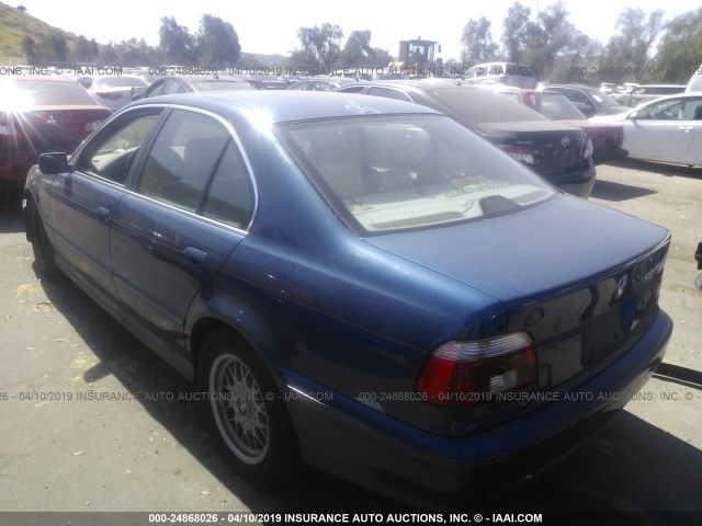 WBADT43461GF57745 - 2001 BMW 525 I AUTOMATIC Mavi foto 3
