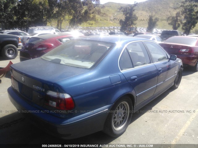WBADT43461GF57745 - 2001 BMW 525 I AUTOMATIC Mavi foto 4