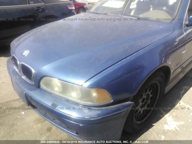 WBADT43461GF57745 - 2001 BMW 525 I AUTOMATIC Mavi foto 6