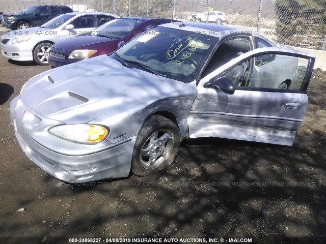 1G2NV12E54C110184 - 2004 PONTIAC GRAND AM GT1 SILVER photo 2