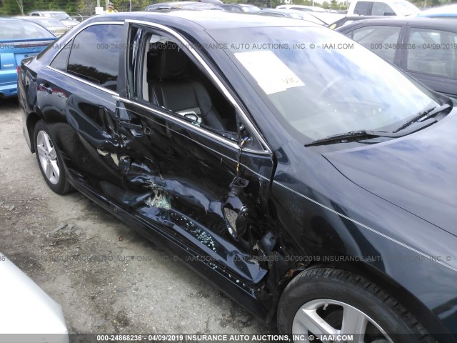 4T1BF1FKXEU316538 - 2014 TOYOTA CAMRY L/SE/LE/XLE 深蓝色 照片 6