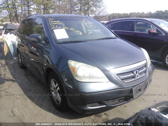 5FNRL38796B006293 - 2006 HONDA ODYSSEY EXL GREEN photo 1