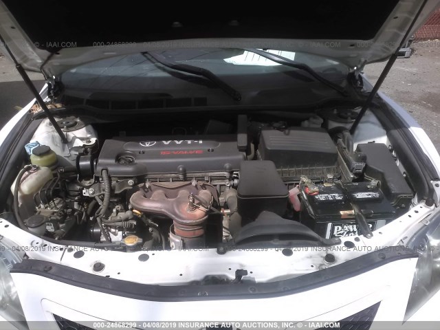 4T1BE46KX9U912937 - 2009 TOYOTA CAMRY SE/LE/XLE 白色 照片 10