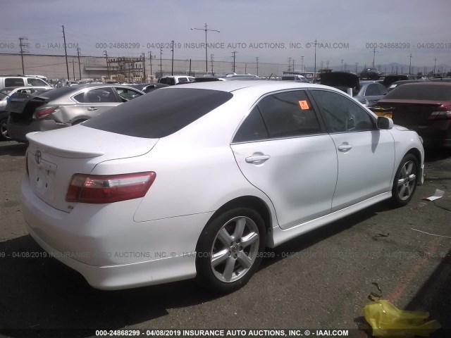 4T1BE46KX9U912937 - 2009 TOYOTA CAMRY SE/LE/XLE 白色 照片 4