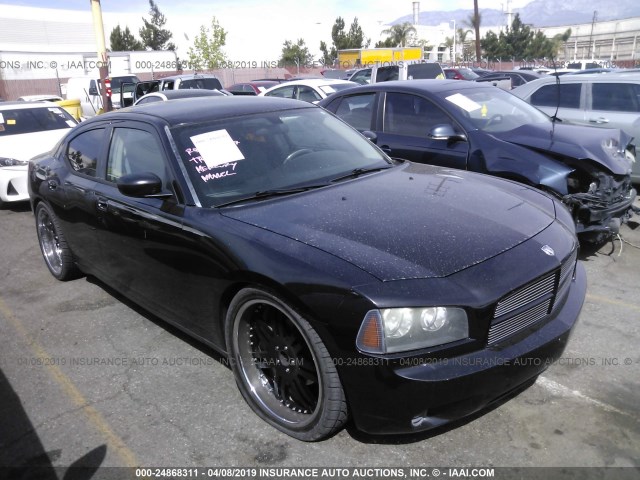 2B3KA43G87H848253 - 2007 DODGE CHARGER SE/SXT BLACK photo 1