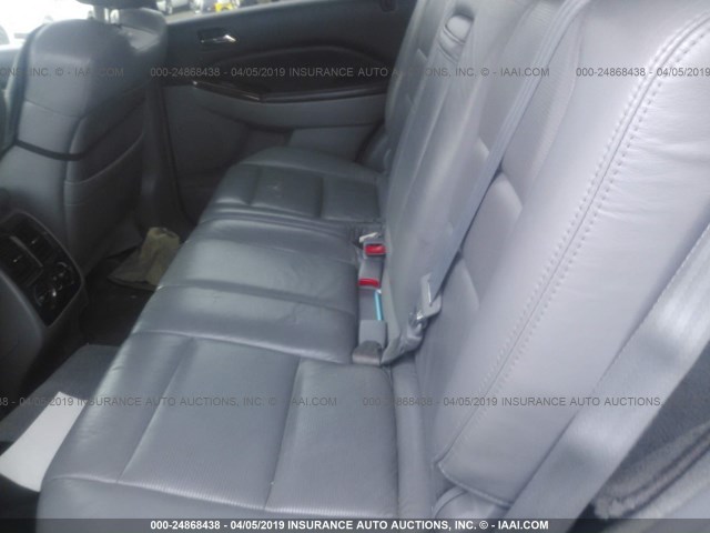 2HNYD18654H505677 - 2004 ACURA MDX TOURING GRAY photo 8