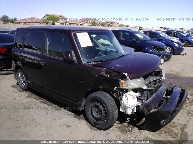 JTLKT324X54006345 - 2005 TOYOTA SCION XB 紫色 照片 1