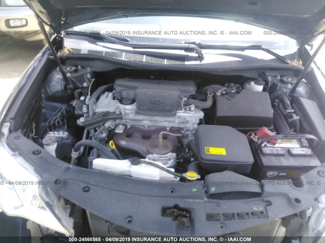 4T1BF1FK4CU089442 - 2012 TOYOTA CAMRY SE/LE/XLE 黑色 照片 10