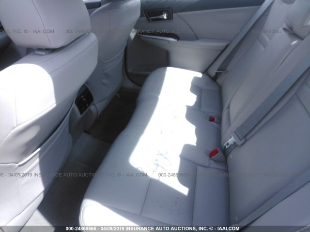 4T1BF1FK4CU089442 - 2012 TOYOTA CAMRY SE/LE/XLE 黑色 照片 8