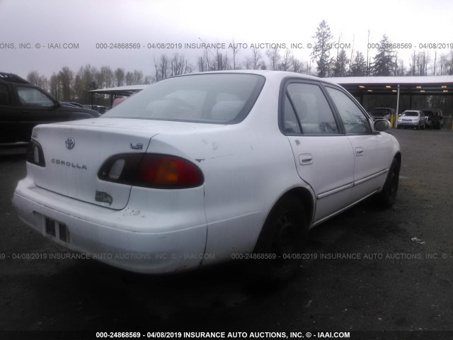 1NXBR18E0WZ013008 - 1998 TOYOTA COROLLA VE/CE/LE WHITE photo 4