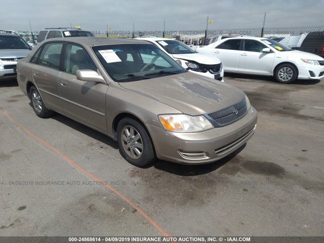 4T1BF28B12U225723 - 2002 TOYOTA AVALON XL/XLS GOLD photo 1