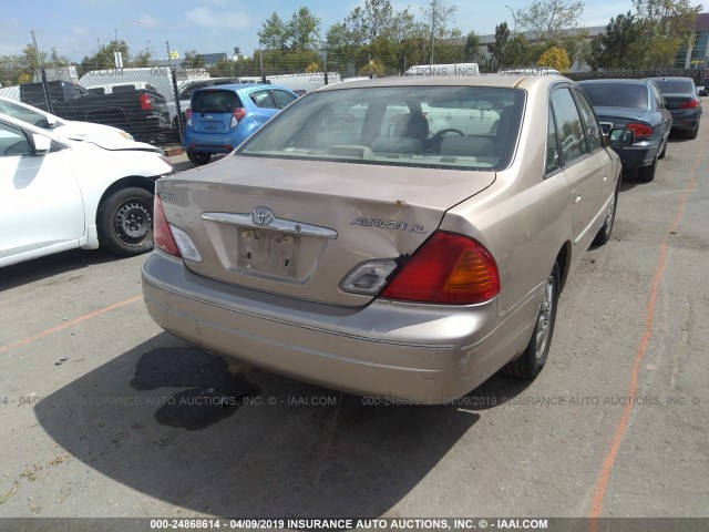 4T1BF28B12U225723 - 2002 TOYOTA AVALON XL/XLS GOLD photo 6