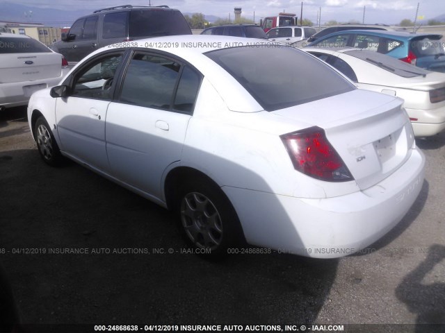 1G8AJ52FX3Z160056 - 2003 SATURN ION LEVEL 2 白色 照片 3