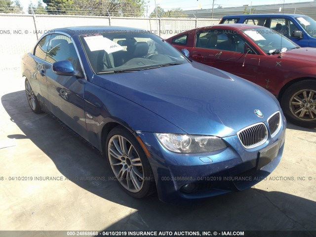 WBAWL7C54AP474332 - 2010 BMW 335 I BLUE photo 1