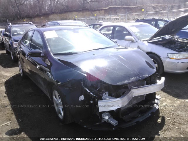 1C3CDFBB9GD690051 - 2016 DODGE DART SXT BLACK photo 1