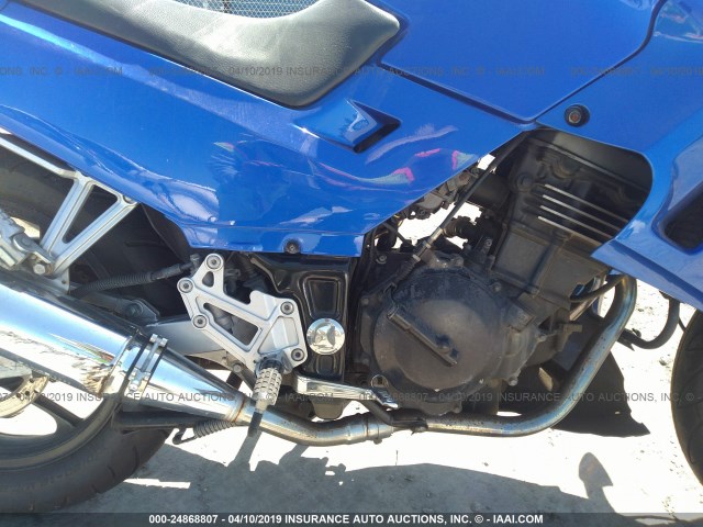 JKAEXMF136DA21075 - 2006 KAWASAKI EX250 F BLUE photo 8