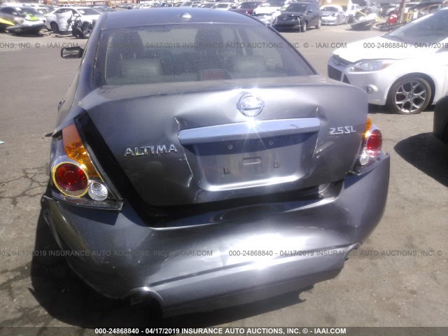 1N4AL21E38N506198 - 2008 NISSAN ALTIMA 2.5/2.5S GRAY photo 6