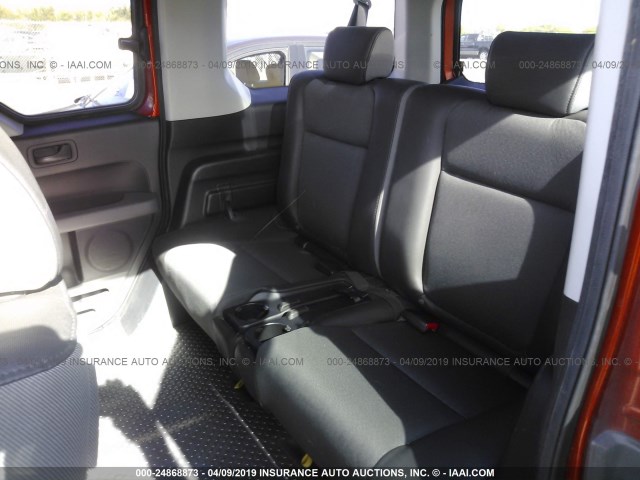 5J6YH28594L036551 - 2004 HONDA ELEMENT EX ORANGE photo 8