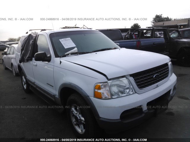 1FMZU73E92ZA80890 - 2002 FORD EXPLORER XLT WHITE photo 1