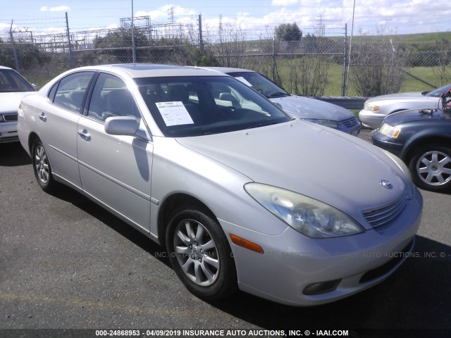 JTHBF30GX20079328 - 2002 LEXUS ES 300 SILVER photo 1