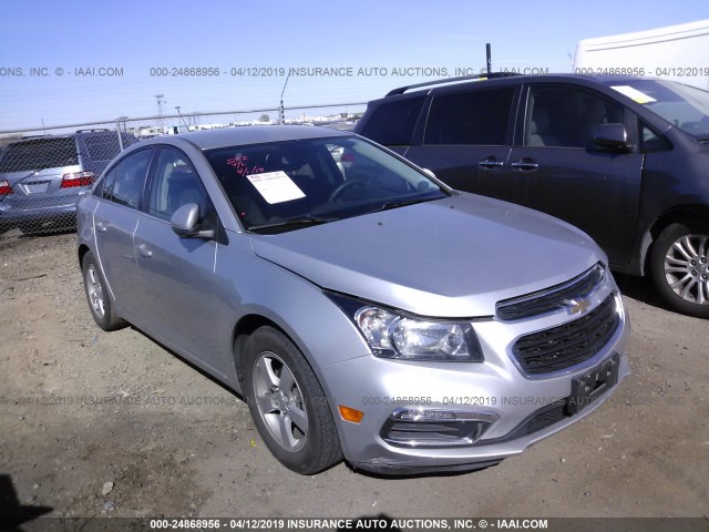 1G1PE5SB7G7128662 - 2016 CHEVROLET CRUZE LIMITED LT SILVER photo 1