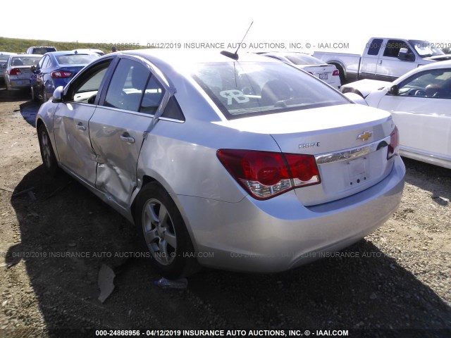 1G1PE5SB7G7128662 - 2016 CHEVROLET CRUZE LIMITED LT SILVER photo 3