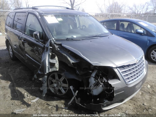 2A4RR8DX5AR382076 - 2010 CHRYSLER TOWN & COUNTRY TOURING PLUS GRAY photo 1