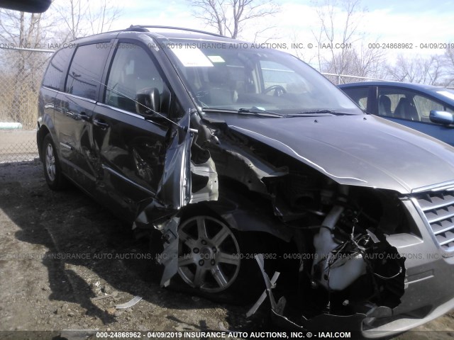 2A4RR8DX5AR382076 - 2010 CHRYSLER TOWN & COUNTRY TOURING PLUS GRAY photo 6