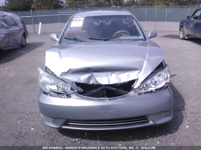 4T1BE30K66U674681 - 2006 TOYOTA CAMRY LE/XLE/SE GRAY photo 6