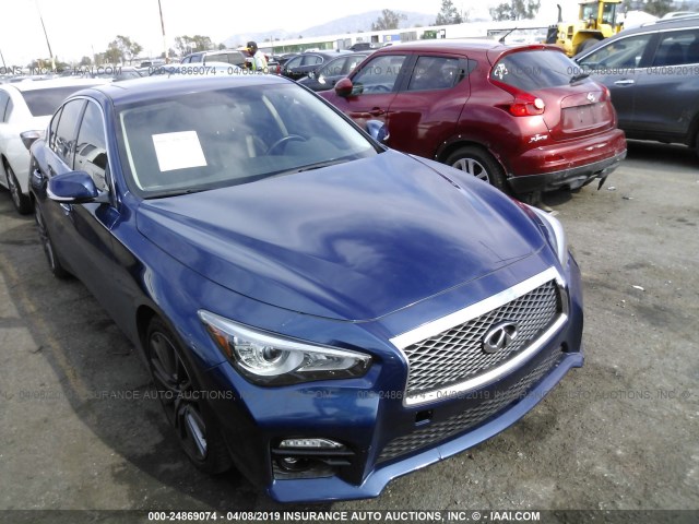 JN1FV7AP2HM850414 - 2017 INFINITI Q50 RED SPORT 400 BLUE photo 1