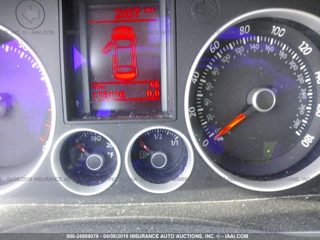 3VWDJ71K08M132415 - 2008 VOLKSWAGEN GLI წითელი ფოტო 7