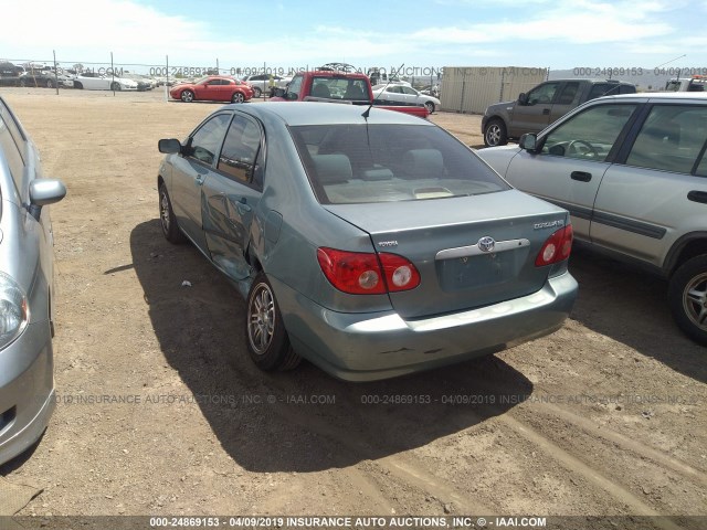 1NXBR32E25Z479526 - 2005 TOYOTA COROLLA CE/LE/S TEAL photo 3