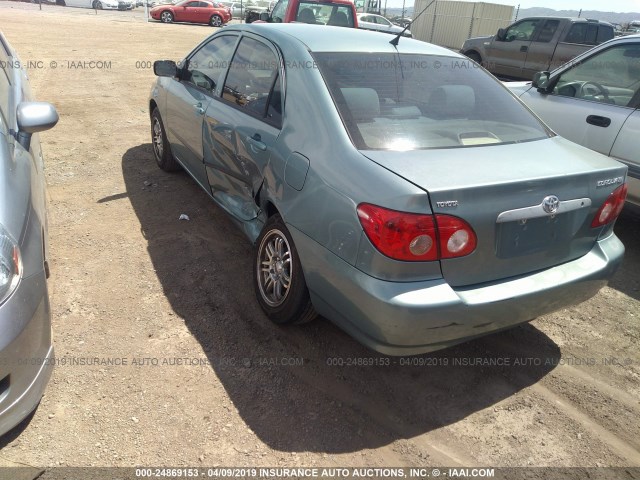 1NXBR32E25Z479526 - 2005 TOYOTA COROLLA CE/LE/S TEAL photo 6