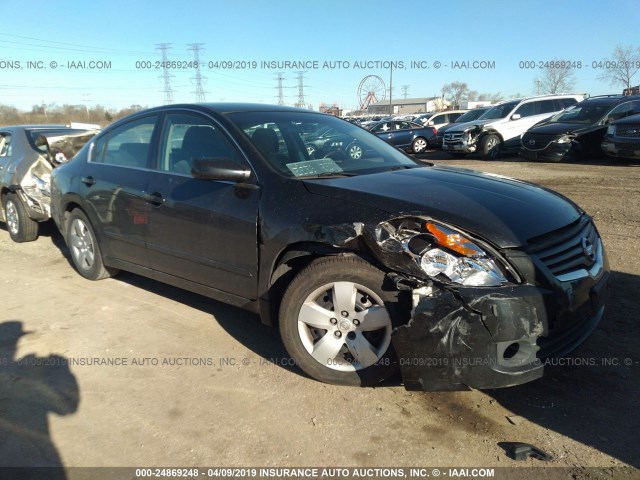 1N4AL21E27C168609 - 2007 NISSAN ALTIMA 2.5/2.5S BLACK photo 1