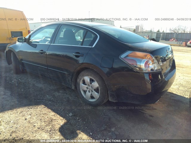 1N4AL21E27C168609 - 2007 NISSAN ALTIMA 2.5/2.5S BLACK photo 3