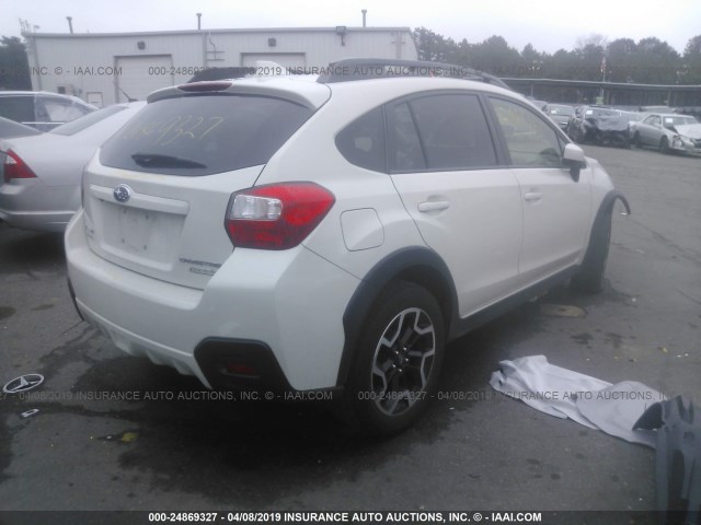 JF2GPADC1G8314192 - 2016 SUBARU CROSSTREK PREMIUM WHITE photo 4