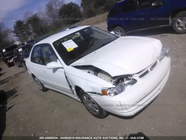 1NXBR12E3XZ145237 - 1999 TOYOTA COROLLA VE/CE/LE WHITE photo 1