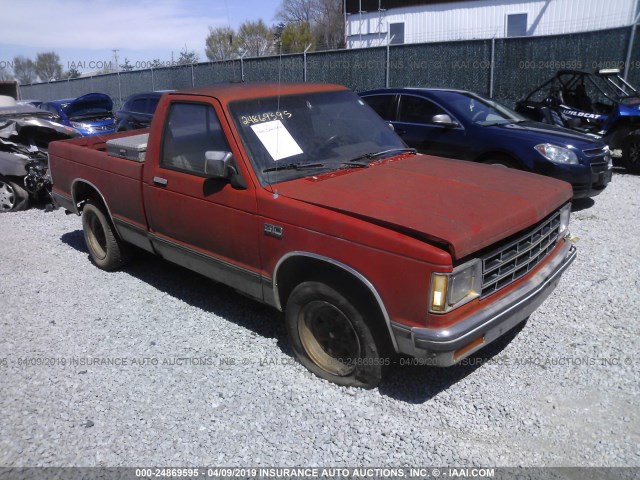 1GCCS14R5G2134216 - 1986 CHEVROLET S TRUCK S10 RED photo 1