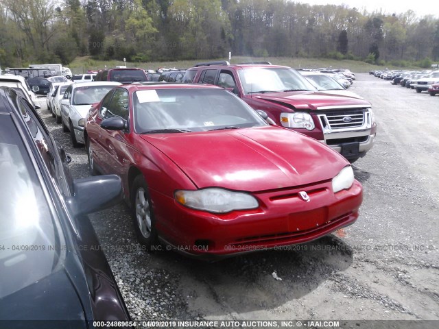 2G1WW12E039234794 - 2003 CHEVROLET MONTE CARLO LS 红色 照片 1