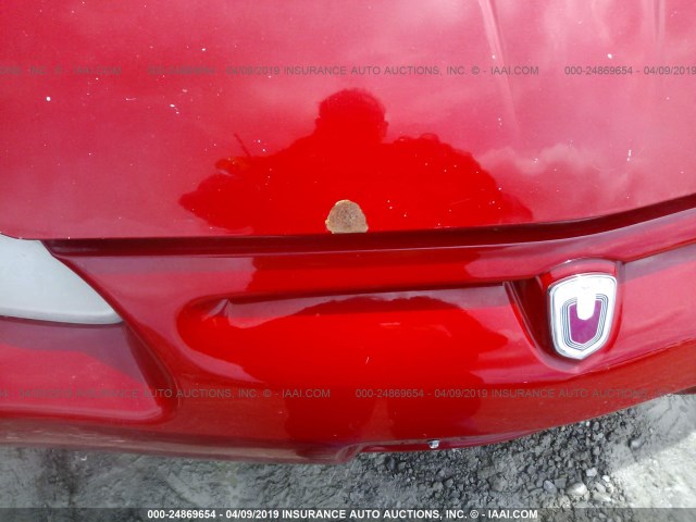 2G1WW12E039234794 - 2003 CHEVROLET MONTE CARLO LS 红色 照片 6