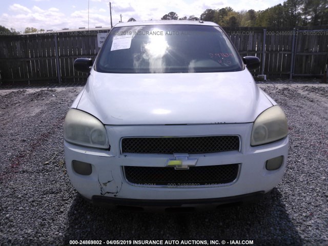 1GNDV23L75D291639 - 2005 CHEVROLET UPLANDER LS WHITE photo 6