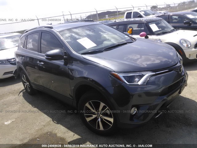 JTMWFREVXJJ210389 - 2018 TOYOTA RAV4 ADVENTURE/XLE 灰色 照片 1